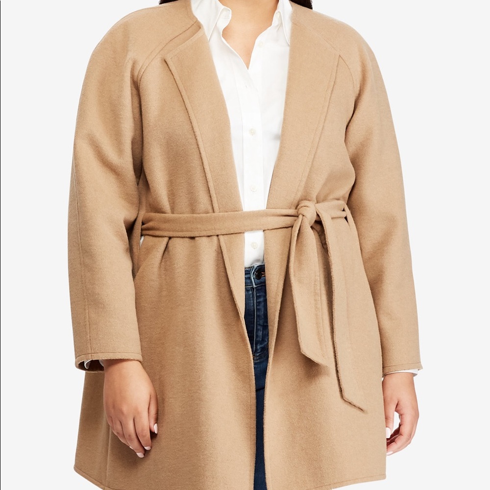 Ralph Lauren Belted Wool Coat